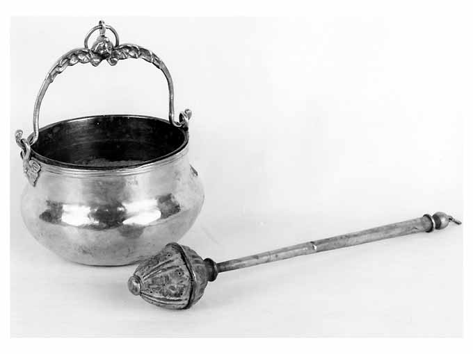 servizio per aspersione - manifattura Italia meridionale (fine sec. XVII)