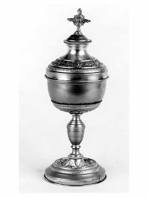 pisside da viatico - manifattura Italia meridionale (metà sec. XX)