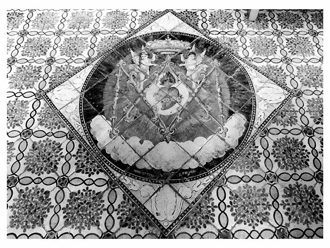 Sacro Cuore di Maria (pavimento) di Manifattura Paladini - manifattura salentina (terzo quarto sec. XIX)
