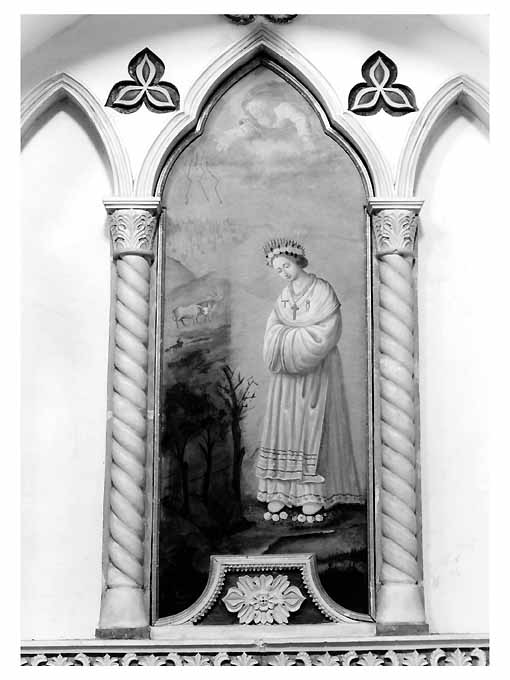 Sant'Irene (dipinto) di Sampietro Giry - ambito salentino (sec. XIX)