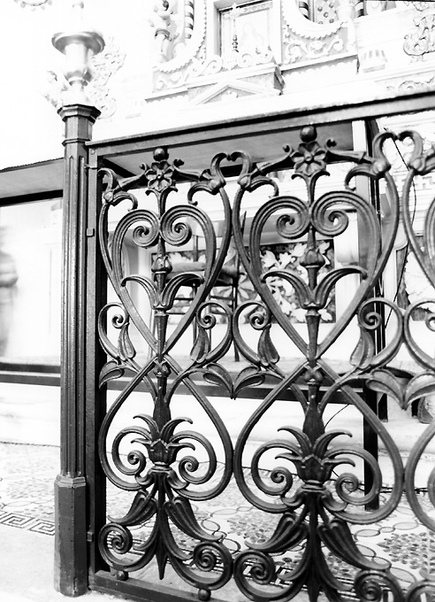 balaustrata - bottega salentina (fine/inizio secc. XIX/ XX)