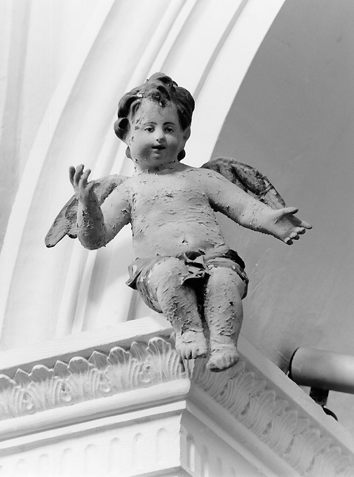 putto alato (statua) - bottega salentina (prima metà sec. XX)