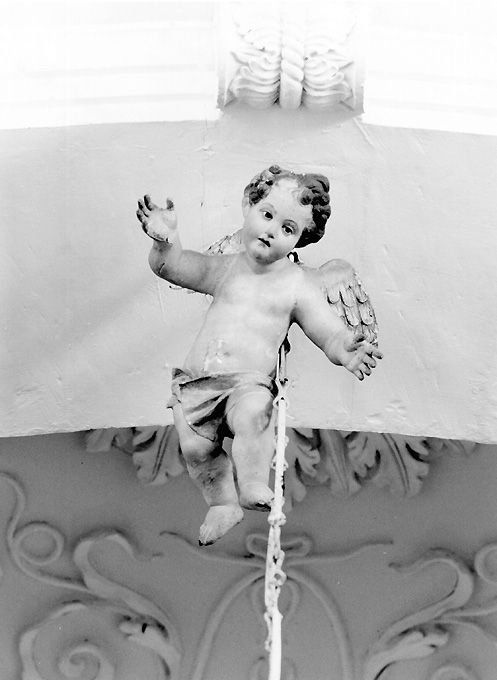 putto alato (statua) - bottega salentina (inizio sec. XX)
