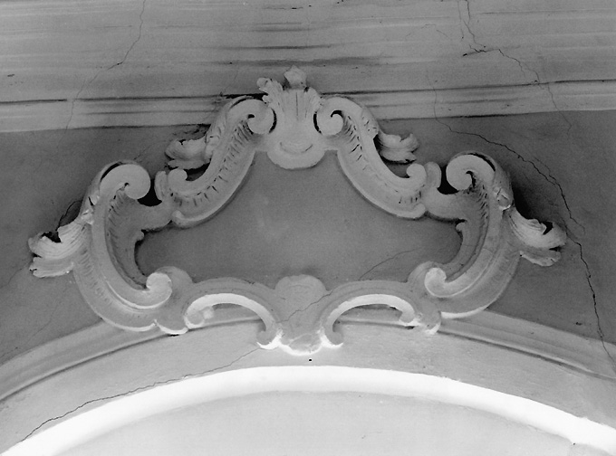 cornice architettonica - bottega salentina (seconda metà sec. XVIII)