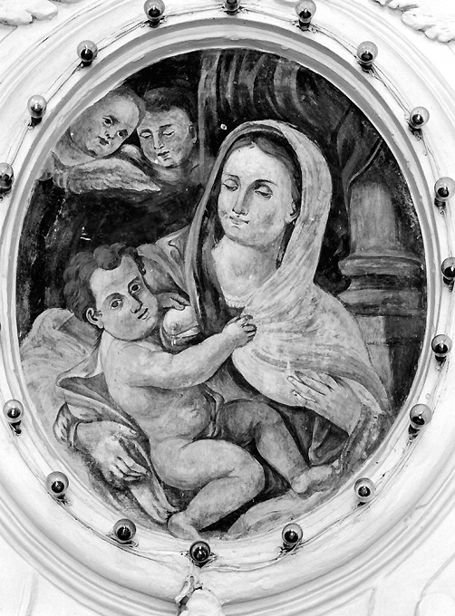 Madonna con Bambino (dipinto) - ambito salentino (metà sec. XVIII)