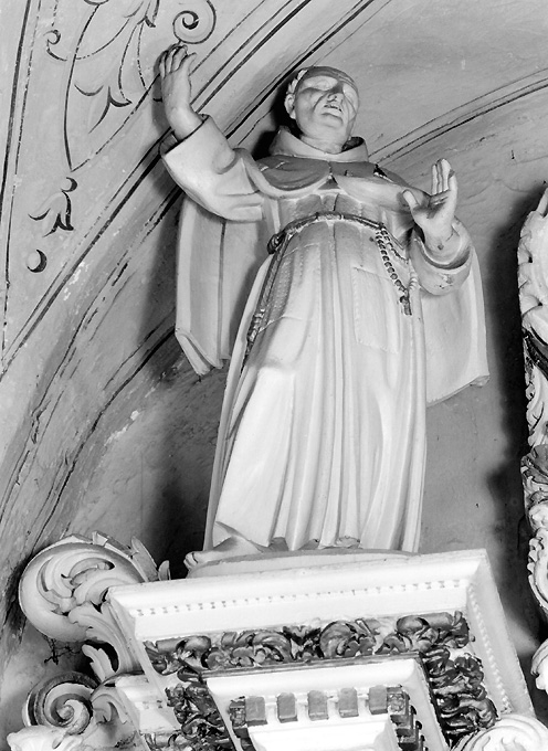San Pietro d'Alcantara (statua) - bottega salentina (sec. XVIII)