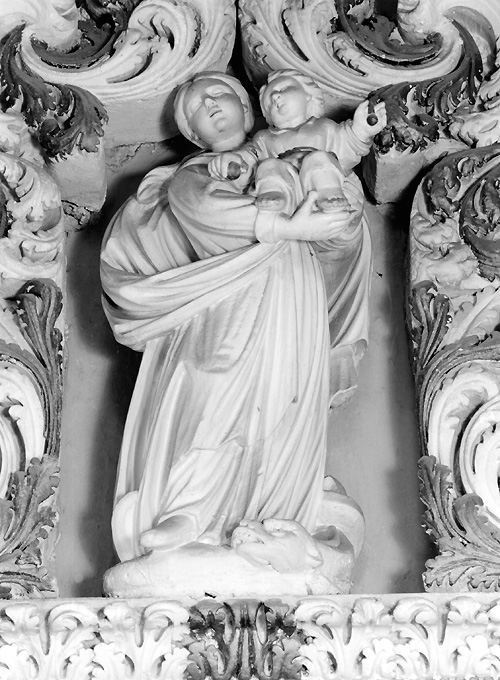 Madonna con Bambino (statua) - bottega salentina (sec. XVIII)