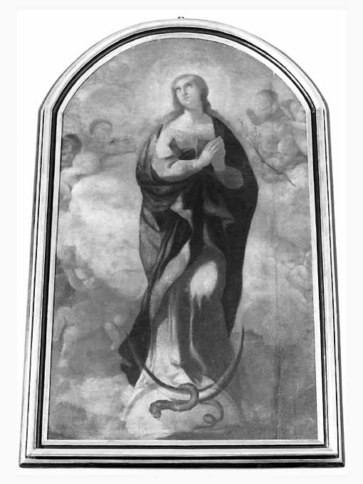 Madonna Immacolata (dipinto, opera isolata) - ambito salentino (sec. XVIII)