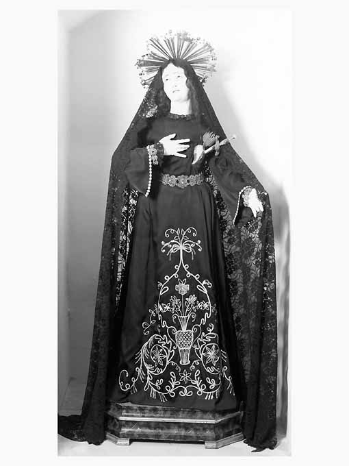 Madonna Addolorata (statua, opera isolata) - ambito salentino (sec. XIX)