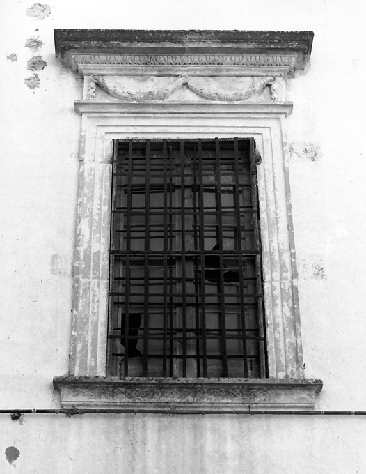 mostra di finestra - ambito salentino (sec. XVIII)