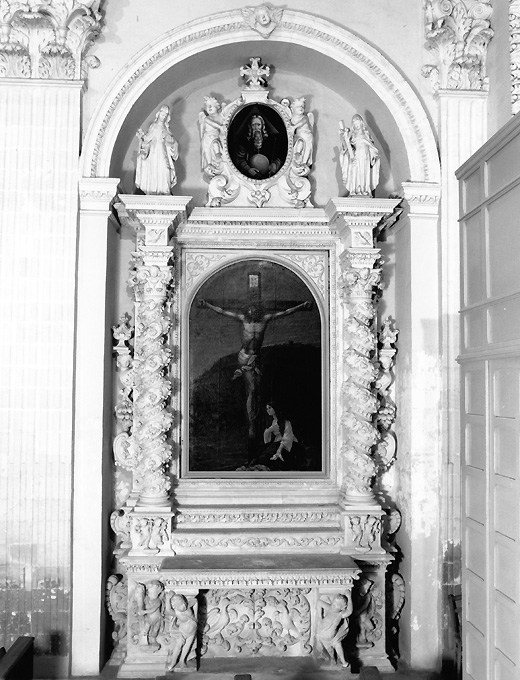 altare - ambito salentino (prima metà sec. XVIII)