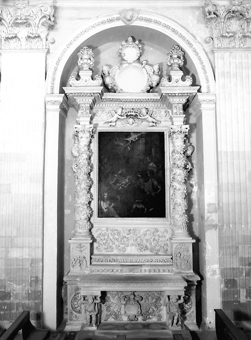 altare - ambito salentino (prima metà sec. XVIII)
