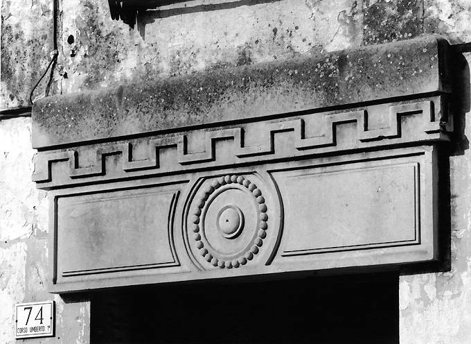 trabeazione - ambito salentino (primo quarto sec. XX)