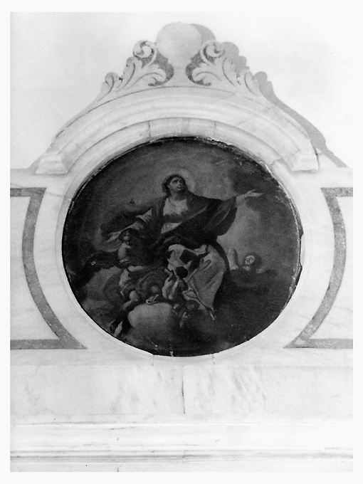 assunzione della Madonna (dipinto, opera isolata) - ambito pugliese (seconda metà sec. XVIII)