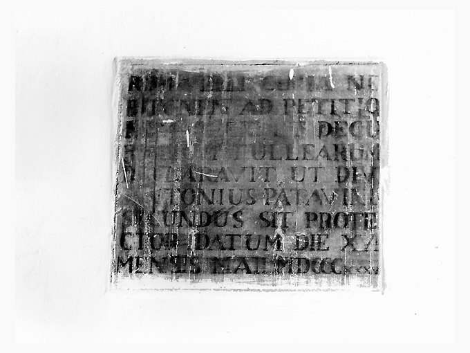 lapide, opera isolata - ambito pugliese (sec. XIX)