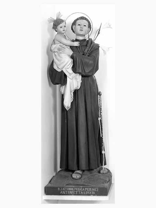 Sant'Antonio da Padova (statua) - ambito salentino (sec. XX)