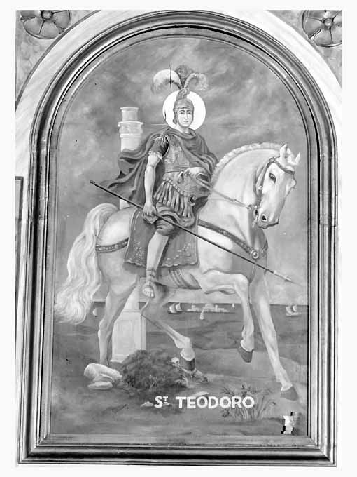 San Teodoro (dipinto) di Cortesi Leonide - ambito salentino (sec. XX)