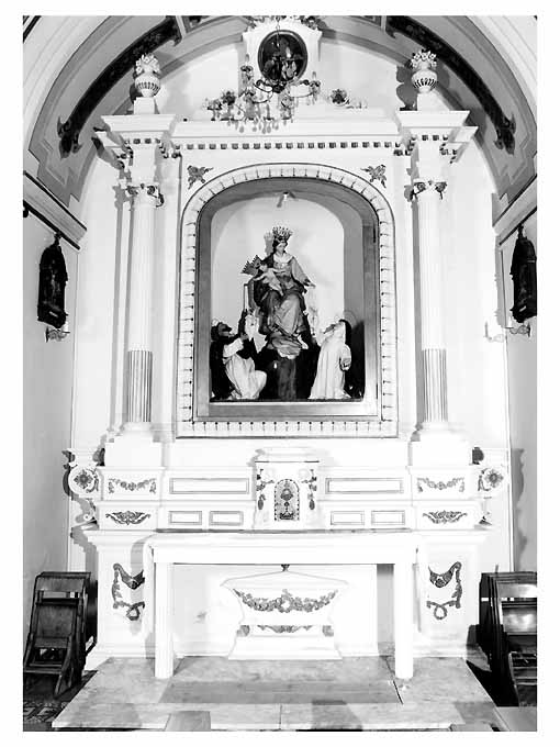 altare - ambito salentino (sec. XIX)