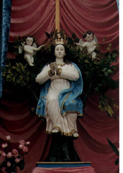 Madonna dell'Incoronata, incoronazione di Maria Vergine (statua) - ambito napoletano (sec. XX)