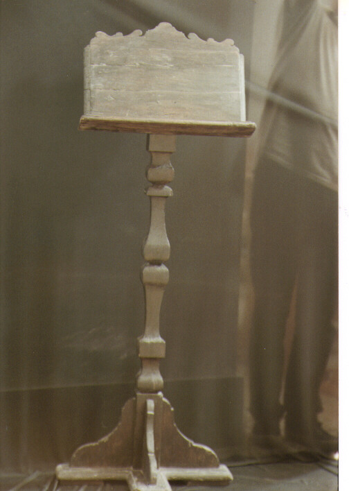 leggio d'altare - ambito Italia meridionale (seconda metà sec. XIX)