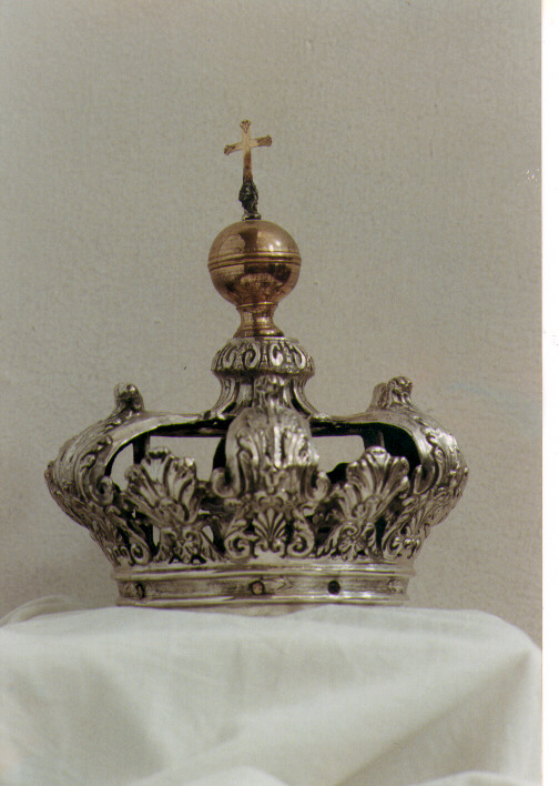 corona da statua - ambito napoletano (sec. XIX)