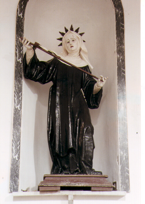 Santa Rita da Cascia (statua) - ambito Italia meridionale (seconda metà sec. XVIII)