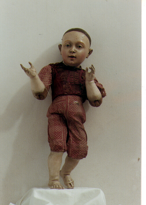 Gesù Bambino (manichino) - ambito Italia meridionale (sec. XVIII)