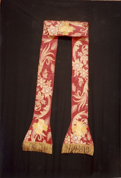 stola - ambito Italia meridionale (seconda metà sec. XIX)