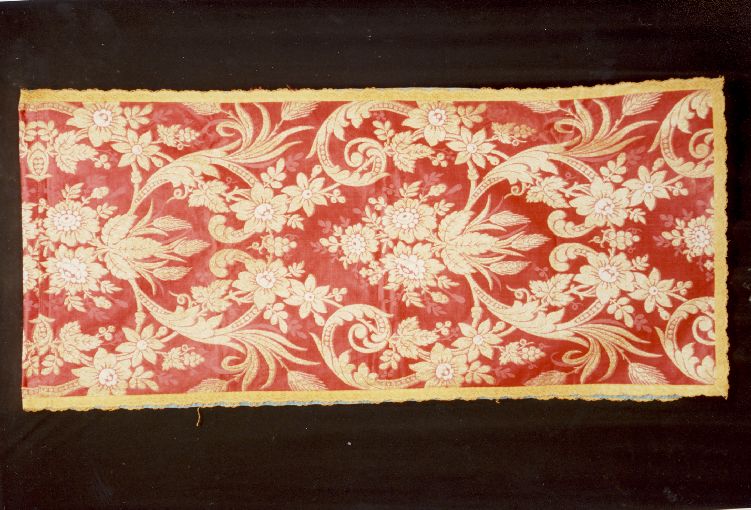 velo omerale - ambito Italia meridionale (seconda metà sec. XIX)