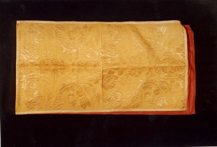 velo omerale - ambito Italia meridionale (seconda metà sec. XIX)