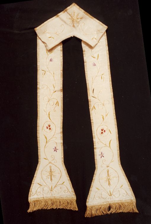 stola - ambito Italia meridionale (seconda metà sec. XIX)