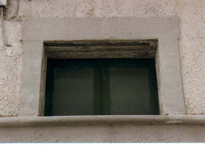 mostra di finestra - ambito Italia meridionale (sec. XVIII)