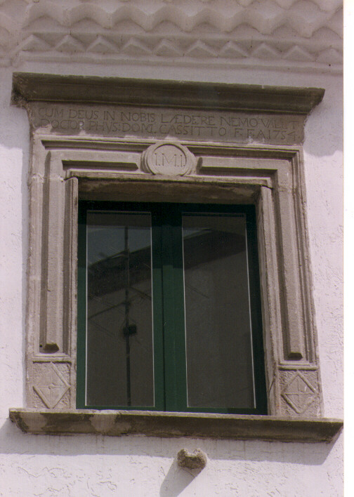 mostra di finestra - ambito Italia meridionale (sec. XVIII)