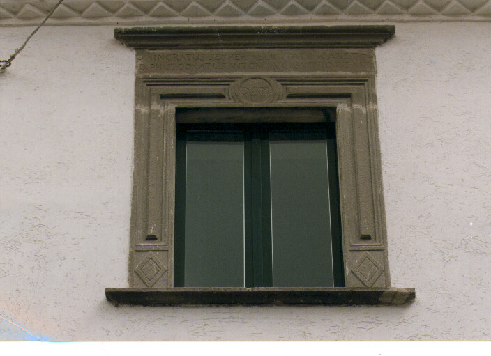 mostra di finestra - ambito Italia meridionale (sec. XVIII)