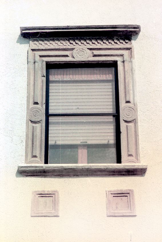 mostra di finestra, serie - ambito Italia meridionale (secc. XVI/ XVII)