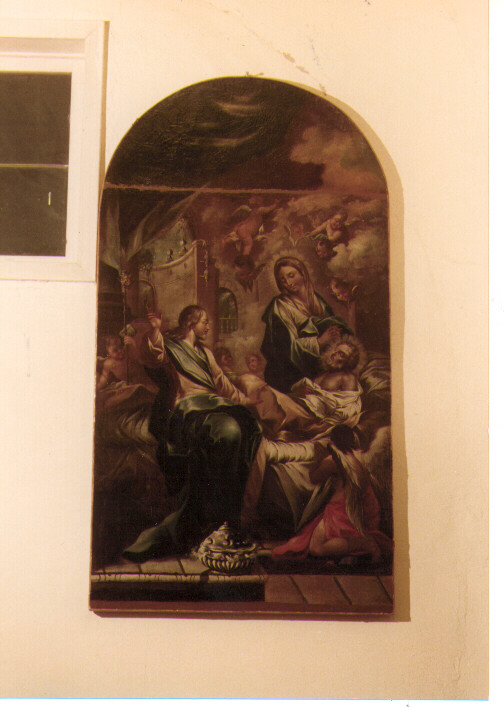 morte di San Giuseppe (dipinto) - ambito napoletano (?) (sec. XVIII)