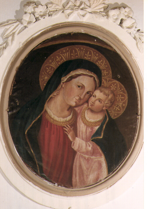 Madonna del Buon Consiglio (dipinto) di Lamarra Francesco (metà sec. XIX)