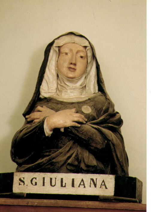 Santa Giuliana Falconieri (busto) - manifattura Italia meridionale (sec. XVII)