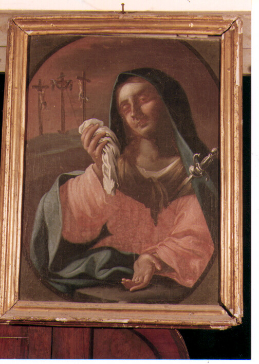 Madonna Addolorata (dipinto) di Albani Bolognese Francesco (sec. XVIII)