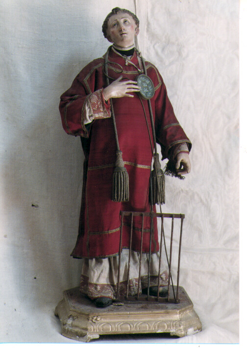 San Lorenzo (statua) - ambito Italia meridionale (primo quarto sec. XIX)