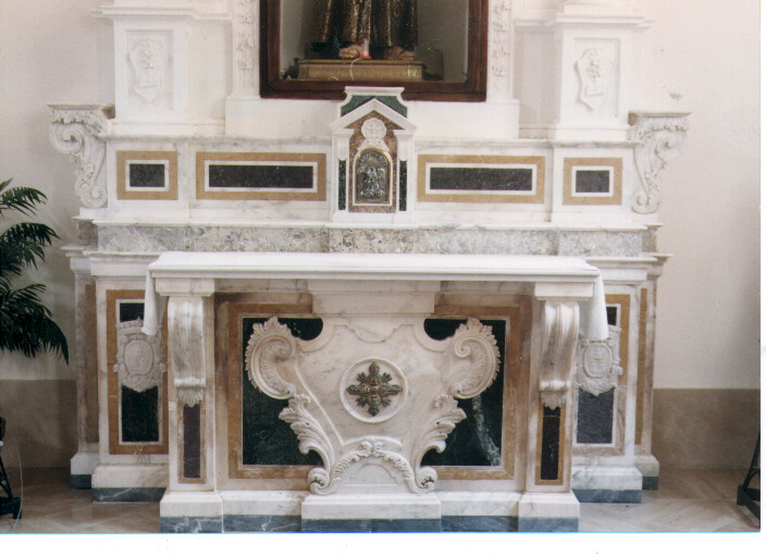 altare - ambito pugliese (metà sec. XIX)