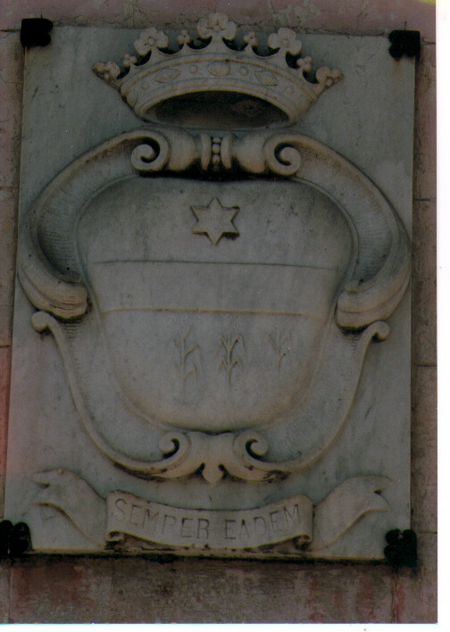 stemma della famiglia Guevara (rilievo) - manifattura Italia meridionale (sec. XIX)