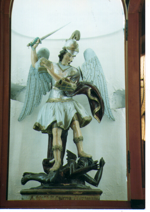 San Michele Arcangelo (statua) - ambito Italia meridionale (seconda metà sec. XIX)