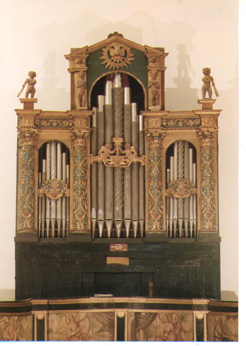 cassa d'organo - ambito Italia meridionale (prima metà sec. XVIII)