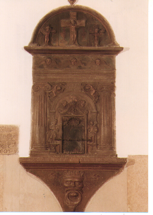 tabernacolo - a frontale architettonico - ambito Italia meridionale (sec. XVI)