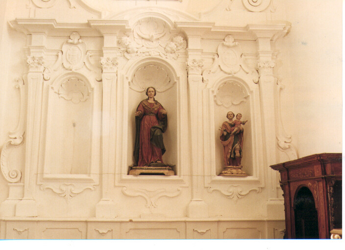 decorazione plastico-architettonica - manifattura Italia meridionale (fine/inizio secc. XVII/ XVIII)