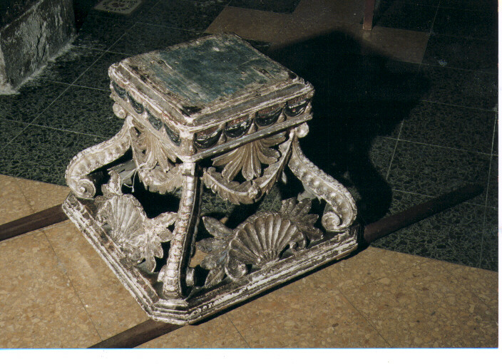 base processionale - ambito pugliese (seconda metà sec. XVIII)