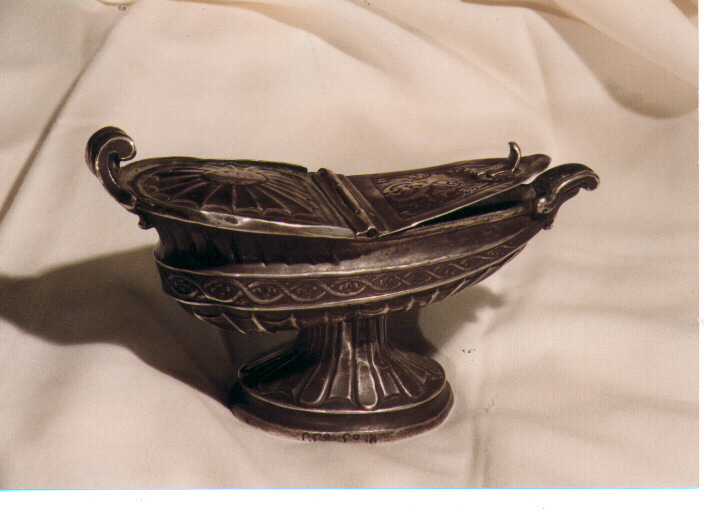 navicella portaincenso - ambito Italia meridionale (prima metà sec. XIX)