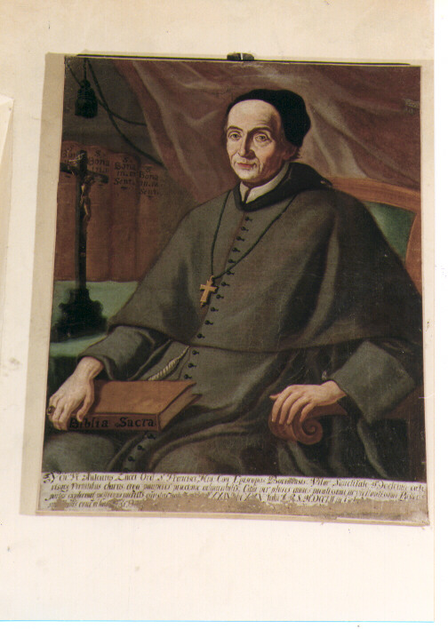 ritratto del Vescovo Antonio Lucci (dipinto) - ambito Italia meridionale (prima metà sec. XIX)