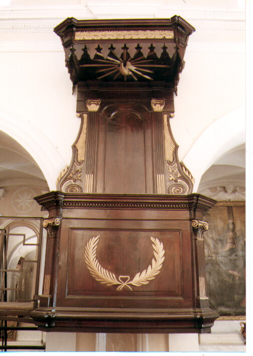 pulpito - manifattura Italia meridionale (seconda metà sec. XVIII)